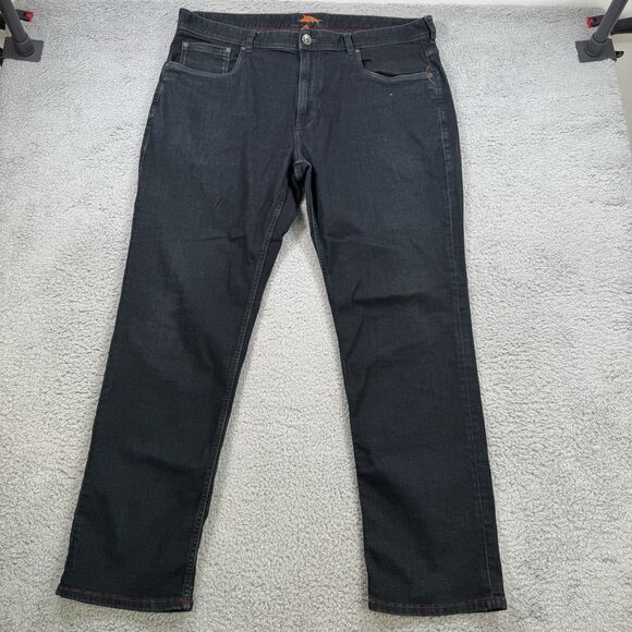 Tommy Bahama Jeans Mens 40x31 Blue Straight Leg Denim Stretch Standard - Picture 1 of 11